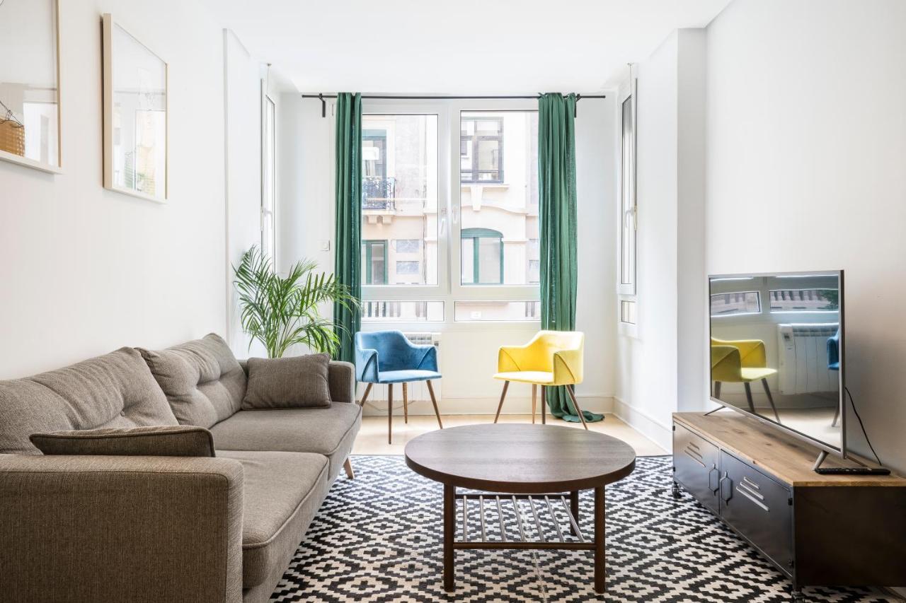 Usandizaga Apartment, Second Line Beach, Free Parking San Sebastian Bagian luar foto