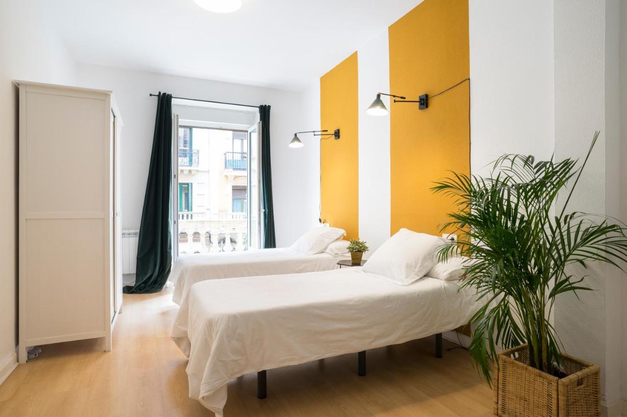Usandizaga Apartment, Second Line Beach, Free Parking San Sebastian Bagian luar foto