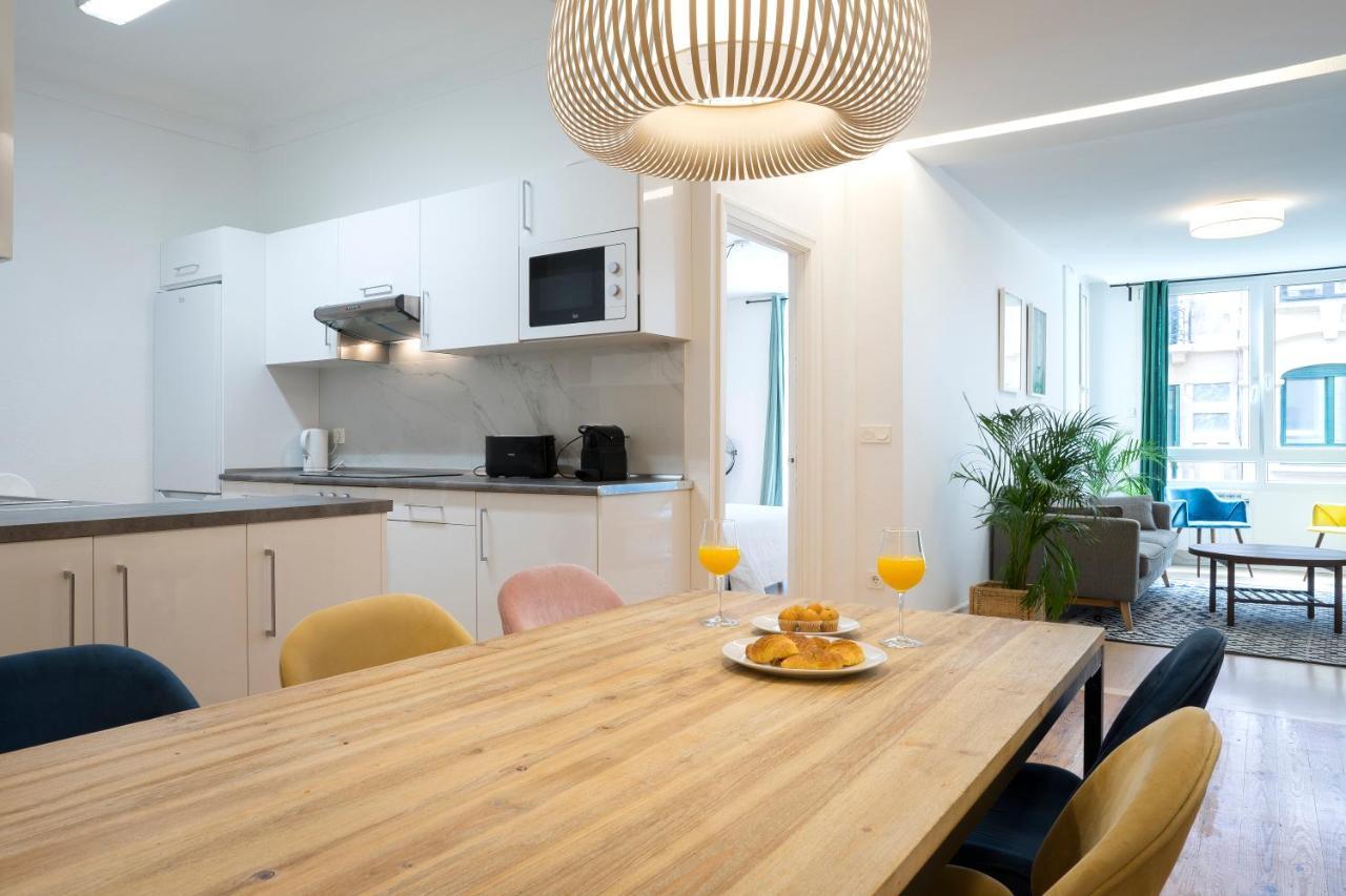 Usandizaga Apartment, Second Line Beach, Free Parking San Sebastian Bagian luar foto