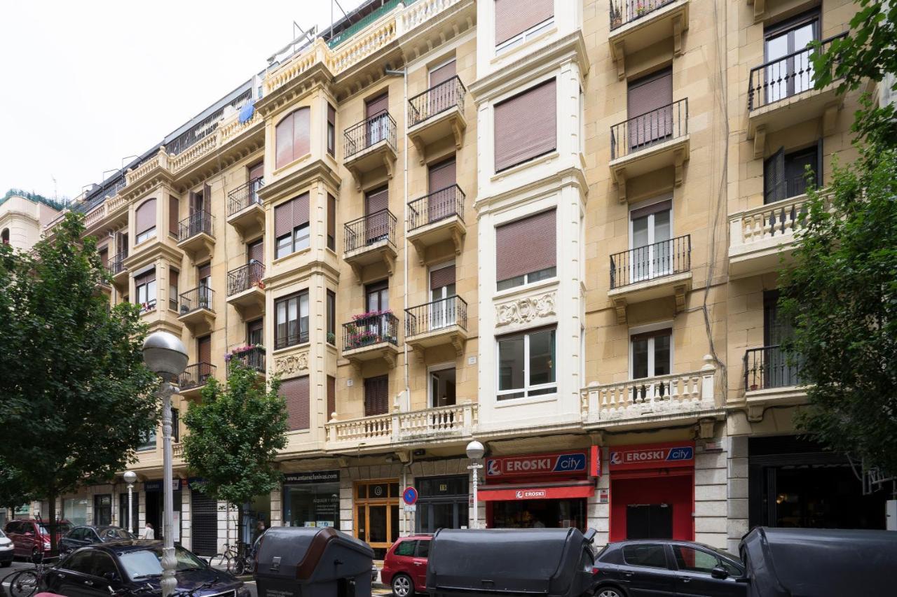 Usandizaga Apartment, Second Line Beach, Free Parking San Sebastian Bagian luar foto