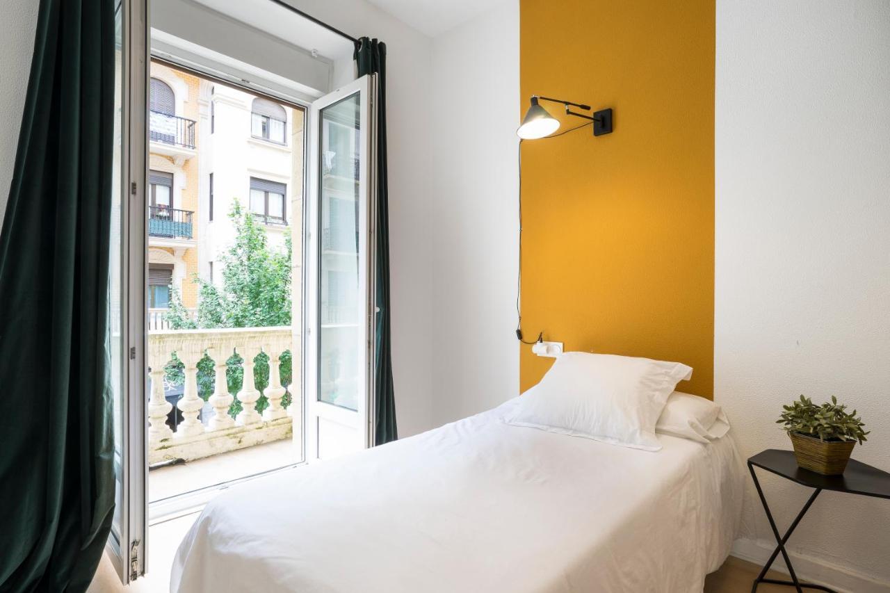Usandizaga Apartment, Second Line Beach, Free Parking San Sebastian Bagian luar foto