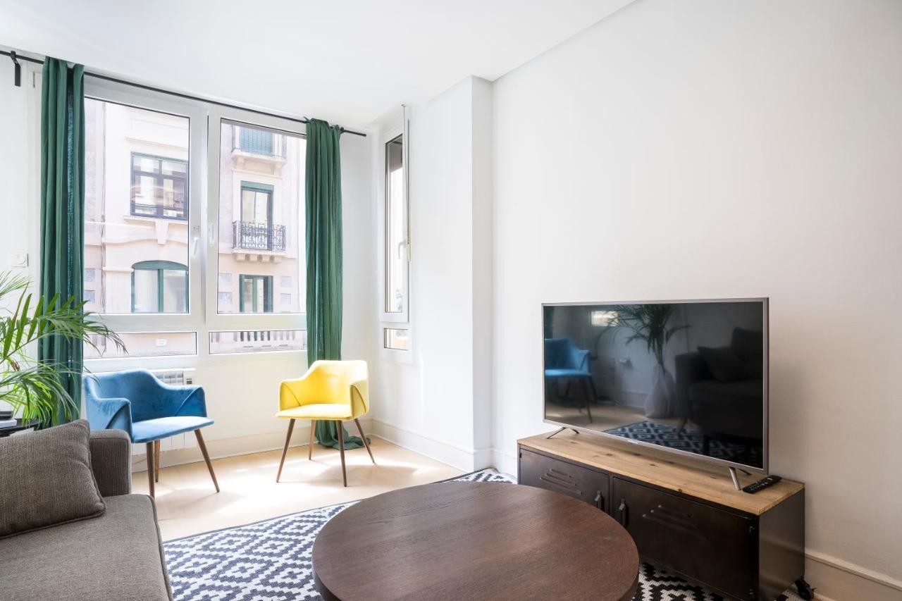 Usandizaga Apartment, Second Line Beach, Free Parking San Sebastian Bagian luar foto