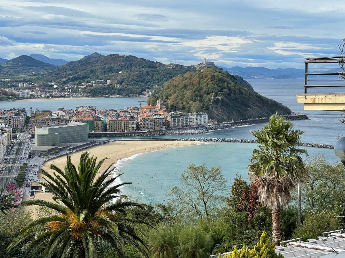 Usandizaga Apartment, Second Line Beach, Free Parking San Sebastian Bagian luar foto
